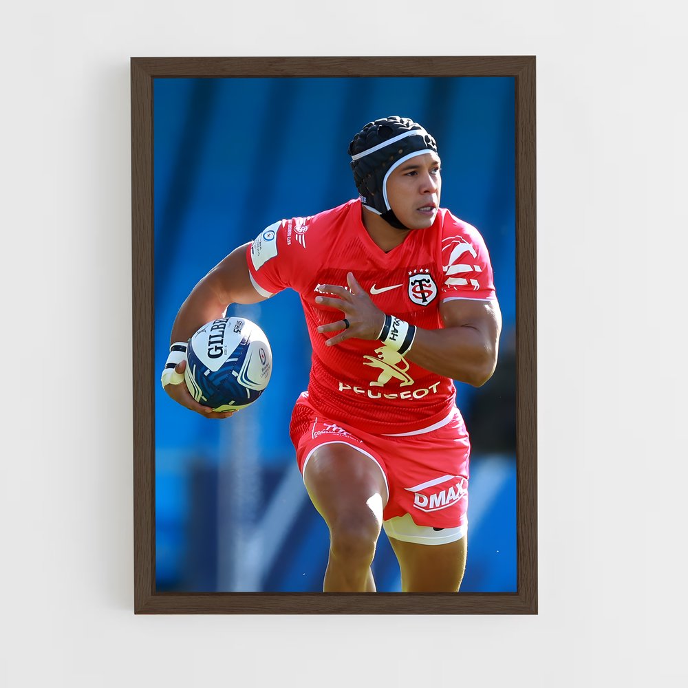 Poster Cheslin kolbe – affiche Rugby (vue 5)